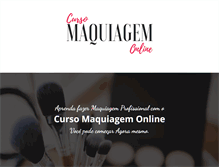 Tablet Screenshot of cursomaquiagemonline.com